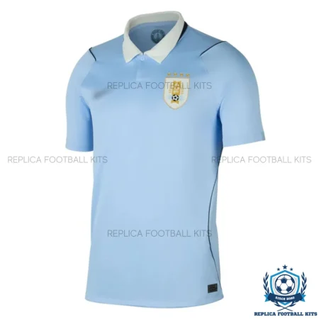 Uruguay World Cup 2026 Home Men Replica Football Shirt - Front view