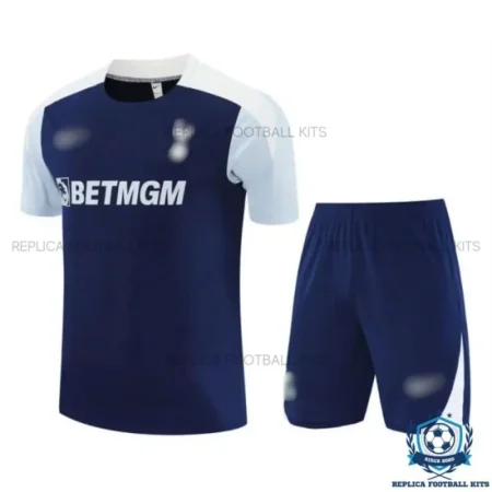 Tottenham Hotspur Blue Training Kid Replica Football Kit 2025/26 - Front view
