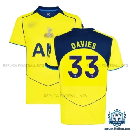 Tottenham Hotspur DAVIES 33 Third Men Replica Football Shirt 2025/26 - Over view