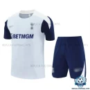 Tottenham Hotspur Gray Training Kid Replica Football Kit 2025/26 - Front view