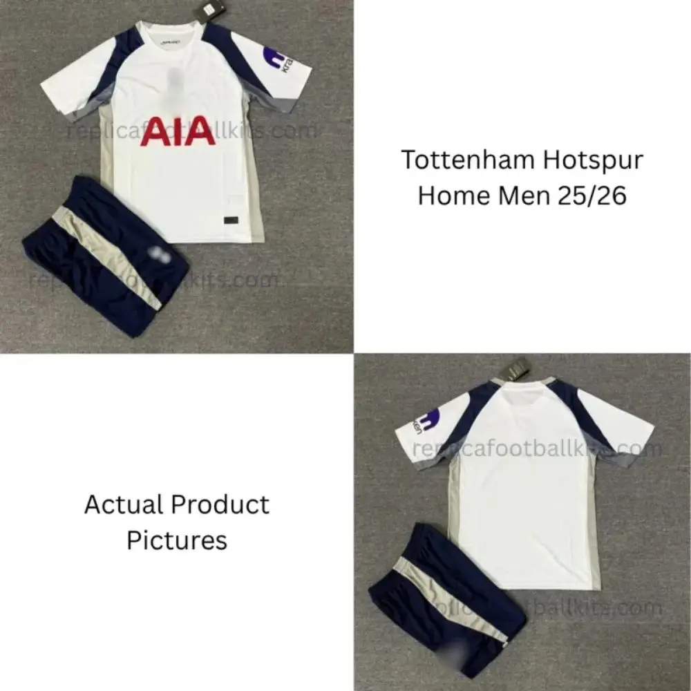 Tottenham Hotspur Home Replica Football for Men and Kit 25/26 - details