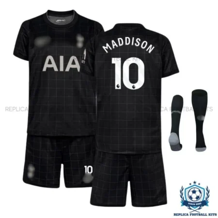 Tottenham Hotspur MADDISON 10 Away for Men and Kids Replica Football Kit 25/26 - over view