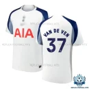 Tottenham Hotspur VAN DE VEN 37 Home Men Replica Football Shirt 25/26 - Over view