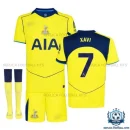 Tottenham Hotspur XAVI 7 Third for Men and Kids Replica Football Kit 2025/26 - Over view