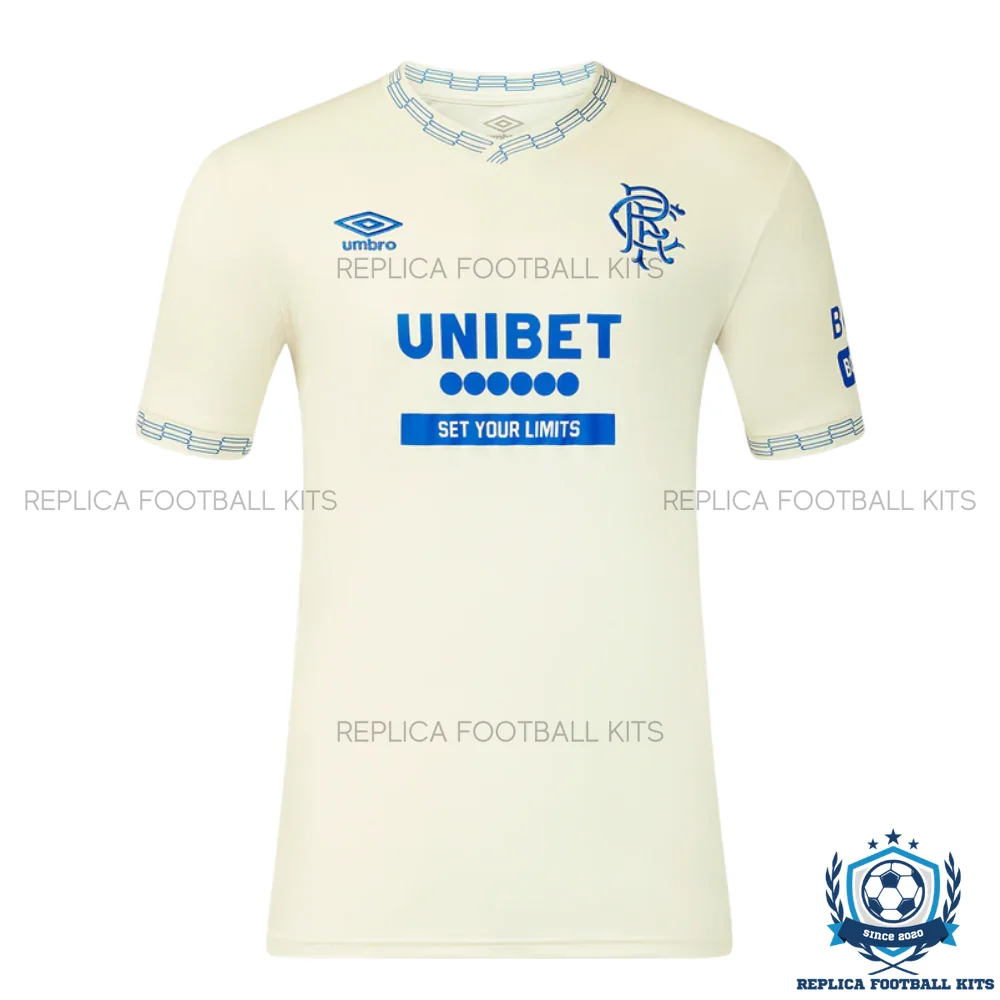 Rangers Away Men Replica Football Shirt 2026/27 - front view