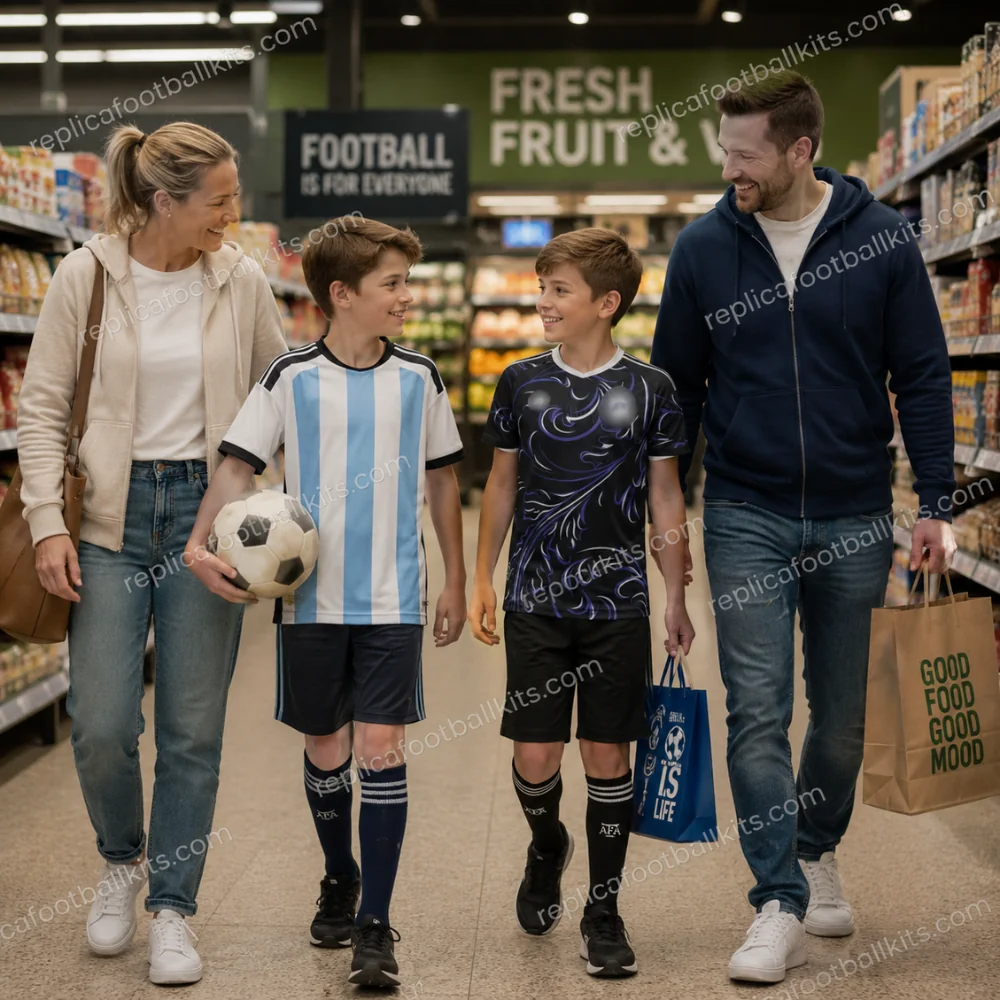 Argentina World Cup 2026 Full Kit Gift Set – Home and Away Kids Football Kits - GEN PIC
