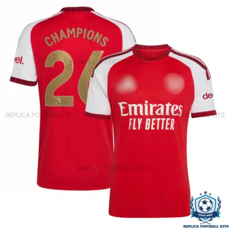 Arsn@l CHAMPIONS 26 Home Men Replica Football Shirt 2026/27 - overview