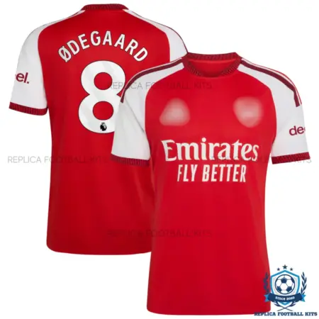 Arsn@l ØDEGAARD 8 Home Men Replica Football Shirt 2026/27 - overview