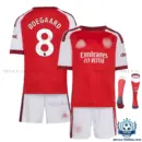Arsn@l ØDEGAARD 8 Home Kid Replica Football Kit 2026/27 - overview with socks