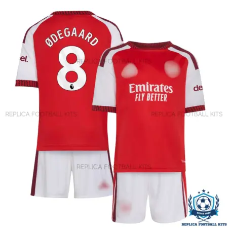 Arsn@l ØDEGAARD 8 Home Kid Replica Football Kit 2026/27 - overview
