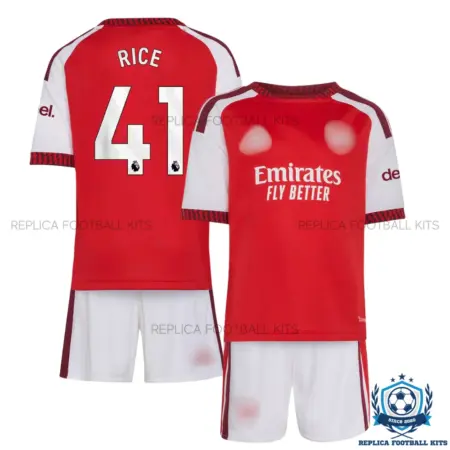 Arsn@l RICE 41 Home Kid Replica Football Kit 2026/27 - overview