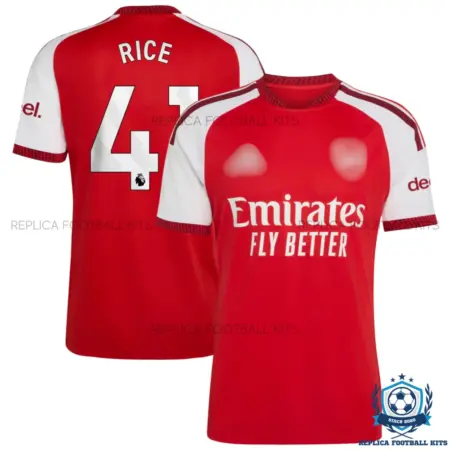 Arsn@l RICE 41 Home Men Replica Football Shirt 2026/27 - overview