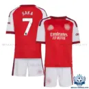 Arsn@l SAKA 7 Home Kid Replica Football Kit 2026/27 - overview