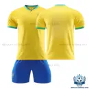 Brazil Home Kid Replica Football Kit 2022 - overview