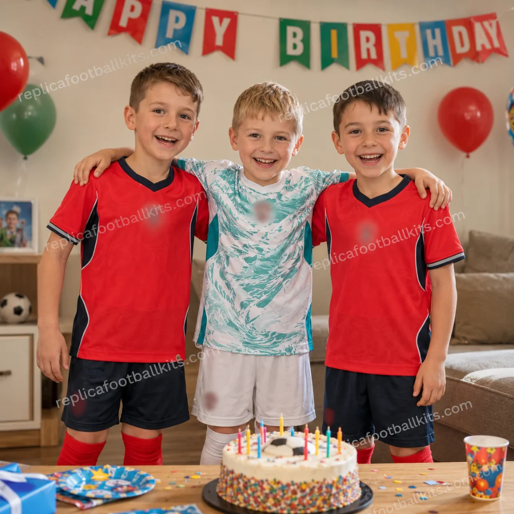 England and Portugal World Cup 2026 Full Kit Gift Set – Away Kids Football Kits (With Socks) - GEN PIC