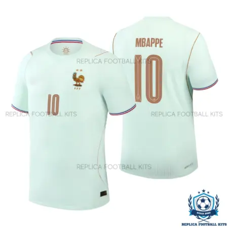 France World Cup 2026 MBAPPE 10 Away Men Replica Football Shirt - overview