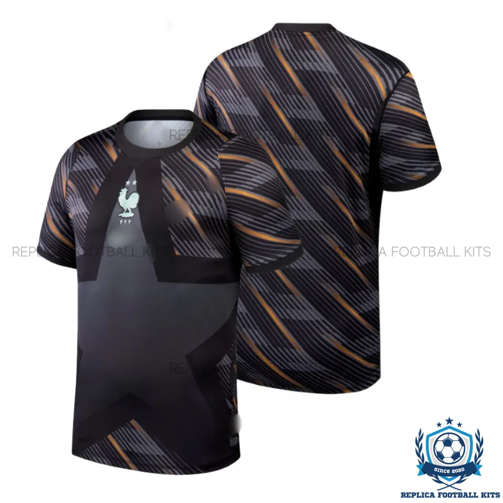 France World Cup 2026 Black Goalkeeper Men Replica Football Shirt - overview