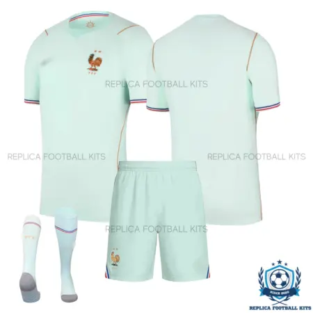 France World Cup 2026 Away Kid Replica Football Kit - overview