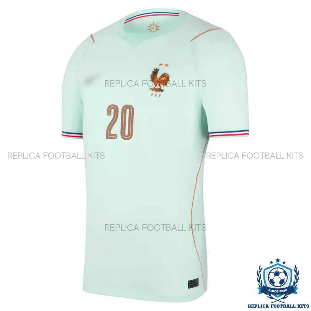 France World Cup 2026 DOUE 20 Away Men Replica Football Shirt - front view