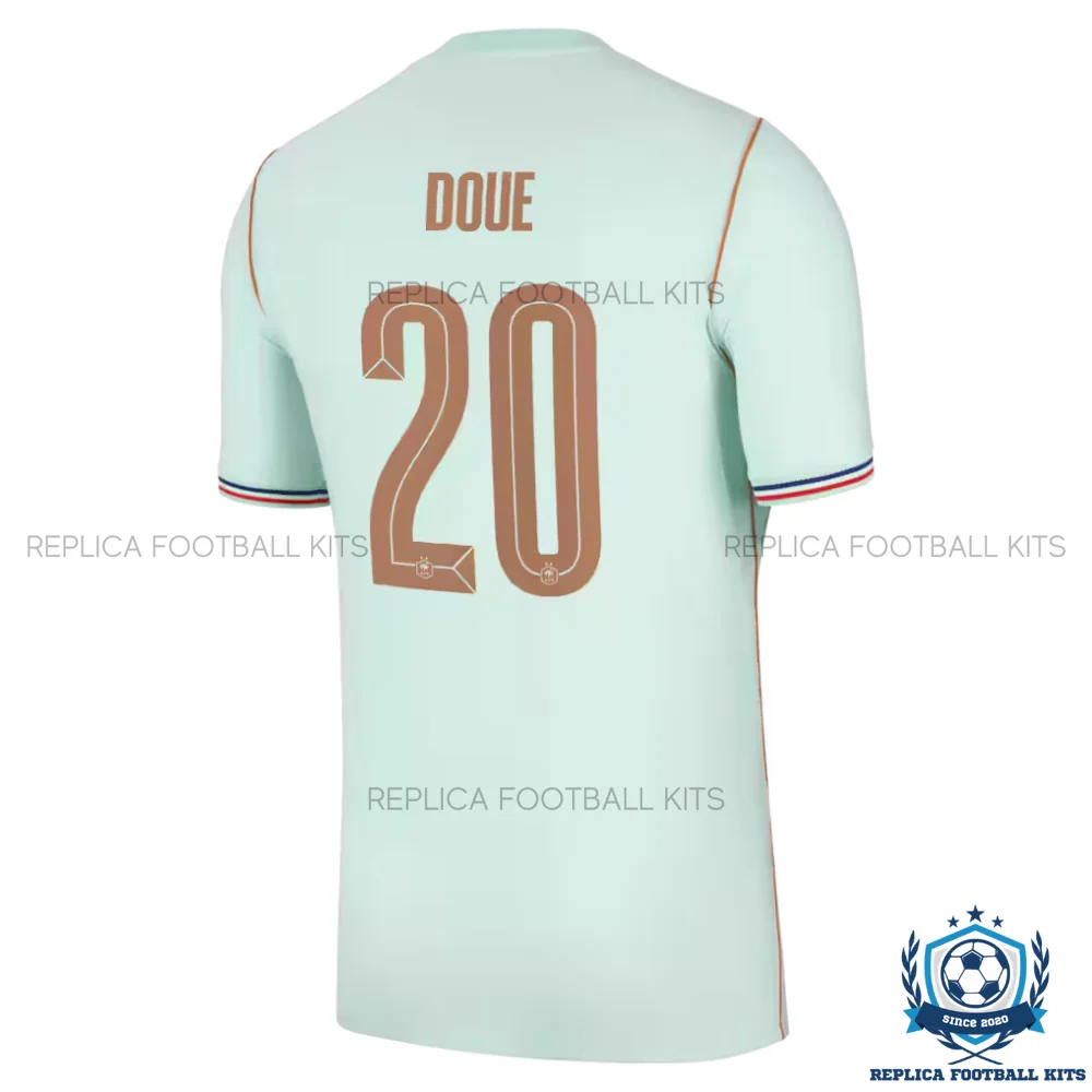 France World Cup 2026 DOUE 20 Away Men Replica Football Shirt - back view