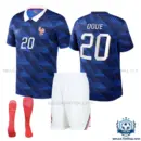 France World Cup 2026 DOUE 20 Home Kid Replica Football Kit - overview