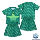 France World Cup 2026 Green Goalkeeper Kid Replica Football Kit - overview