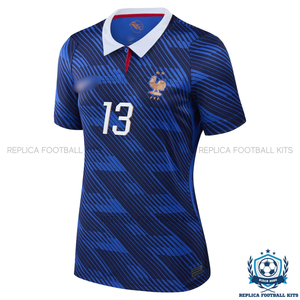 France World Cup 2026 KANTE 13 Home Women Replica Football Shirt - front view