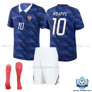 France World Cup 2026 MBAPPE 10 Home Kid Replica Football Kit - overview