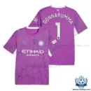 Manchester City DONNARUMMA 1 Purple Goalkeeper Men Replica Football Shirt 2026/27 - overview