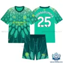 Manchester City DONNARUMMA 25 Green Goalkeeper Kid Replica Football Kit 2026/27 - overview