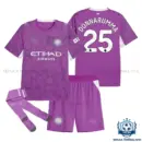 Manchester City DONNARUMMA 25 Pink Goalkeeper Kid Replica Football Kit 2026/27 - overview with socks