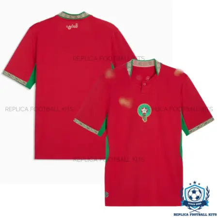 Morocco World Cup 2026 Home Men Replica Football Shirt - overview