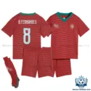 Portugal World Cup 2026 CASEMIRO 5 Home Kid Replica Football Kit - overview