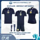 Scotland World Cup 2026 Full Kit Gift Set - Home Men, Women Shirts and Kid Football Kit