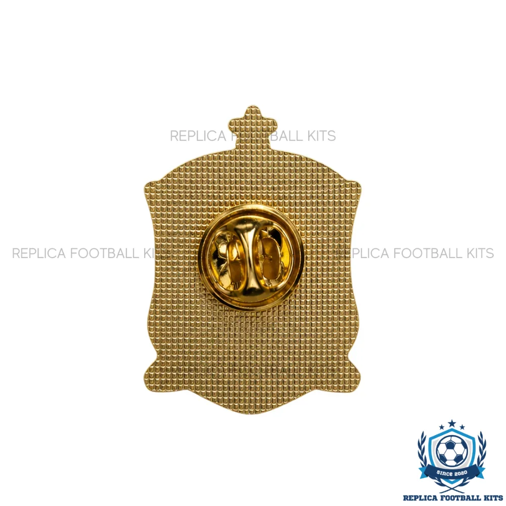 Spain Football Pin Badge - Back View