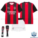 AC Milan Home Kid Replica Football Kit 2026/27 - overview