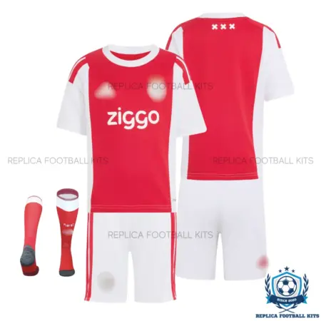 Ajax Home Kid Replica Football Kit 2026/27 - overview