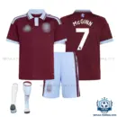 Aston Villa McGINN 7 Home Kid Replica Football Kit 2026/27 - overview