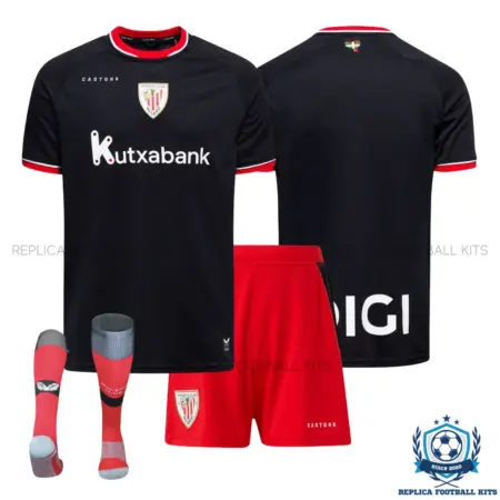 Athletic Club Bilbao Away Kid Replica Football Kit 2026/27 - overview