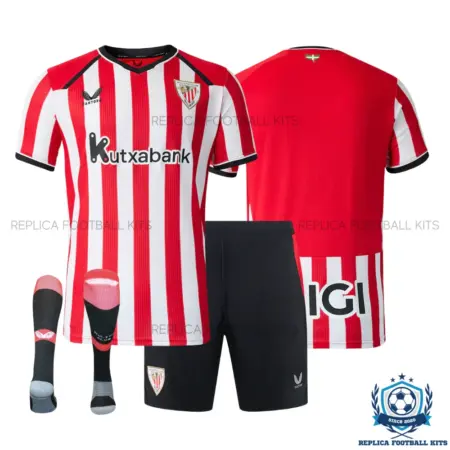 Athletic Club Bilbao Home Kid Replica Football Kit 2026/27 - overview