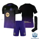 Barcelona Away Kid Replica Football Kit 2026/27 - overview with socks