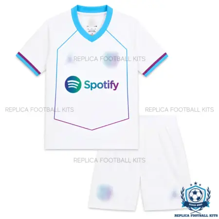 Barcelona Training Kid Replica Football Kit 2026/27 - frontview