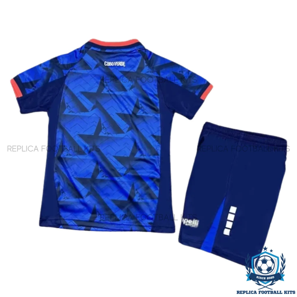 Cape Verde Home Kid Replica Football Kit 2026/27 - backview