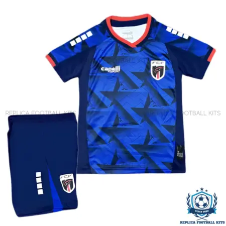 Cape Verde Home Kid Replica Football Kit 2026/27 - front view