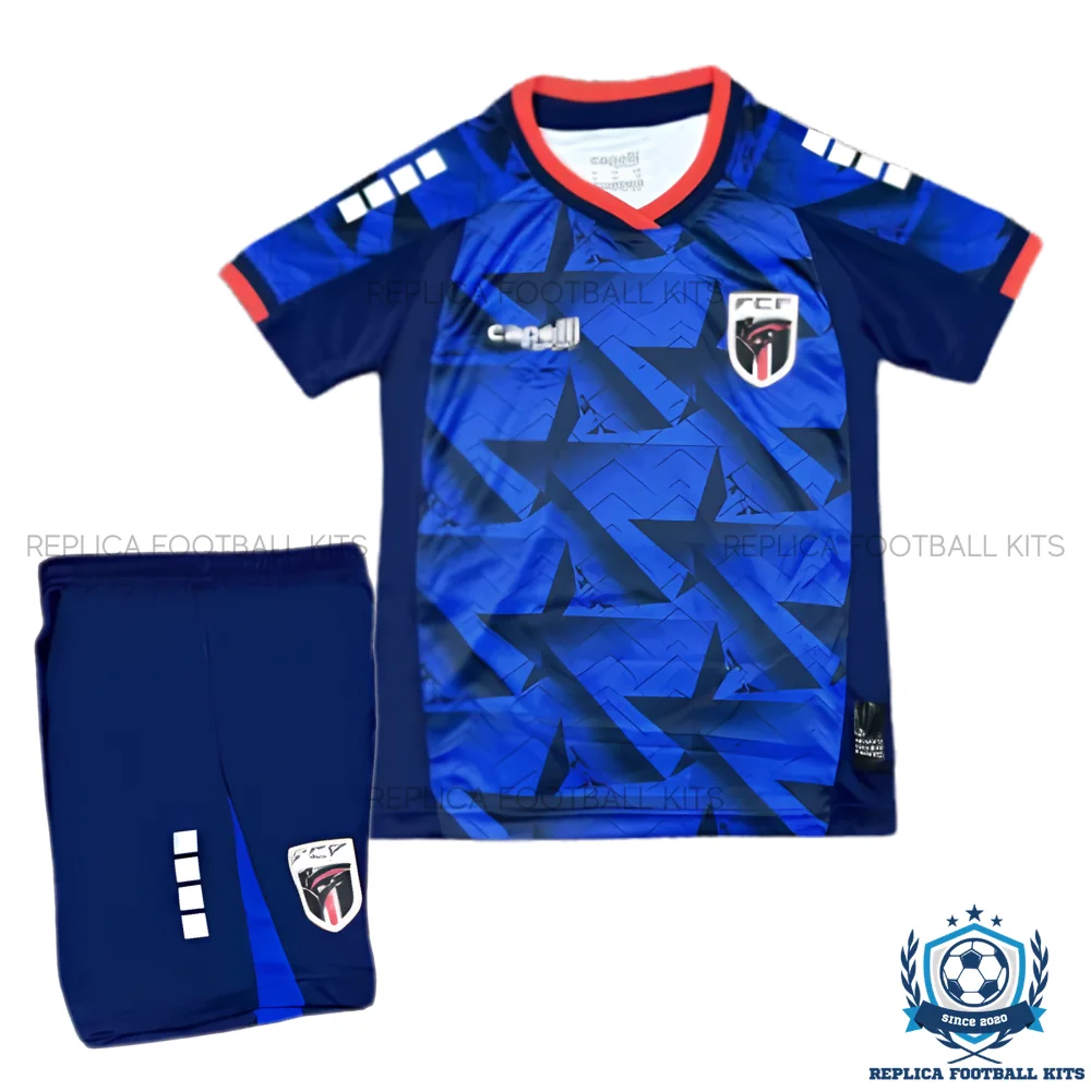 Cape Verde Home Kid Replica Football Kit 2026/27 - front view