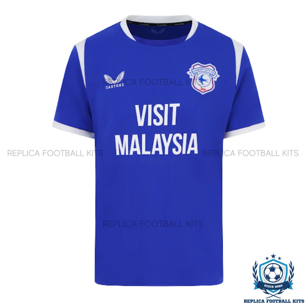 Cardiff City Home Men Replica Football Shirt 2026/27- front view