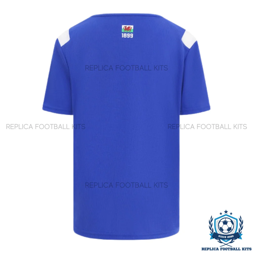 Cardiff City Home Men Replica Football Shirt 2026/27 - back view