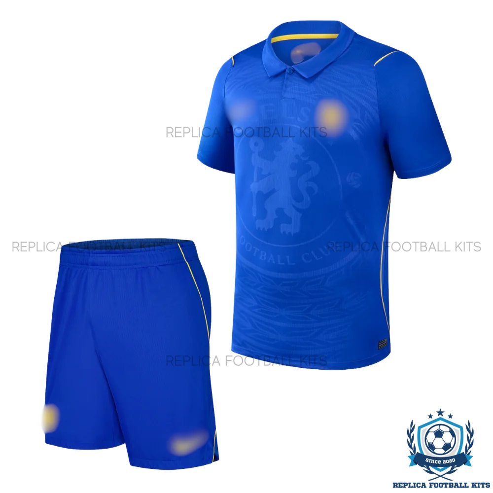 Chelsea Home Kid Replica Football Kit 2026/27 - front view