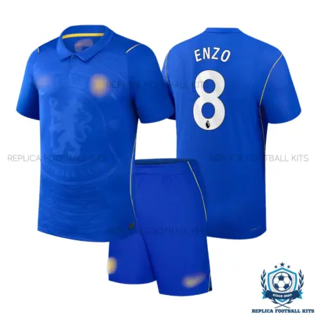 Chelsea ENZO 8 Home Kid Replica Football Kit 2026/27 - overview