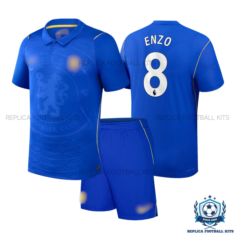 Chelsea ENZO 8 Home Kid Replica Football Kit 2026/27 - overview